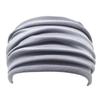 Solid Color Women Wide Sports Fold Hairband Yoga Non Slip Stretch Headband Elastic Running Turban Running Headwrap Hair Band