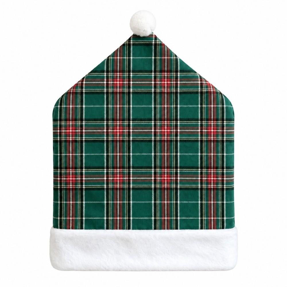 Snowman Chair Protective Slipcover Santa Claus Stool Cover Christmas Chair Cover Xmas Party