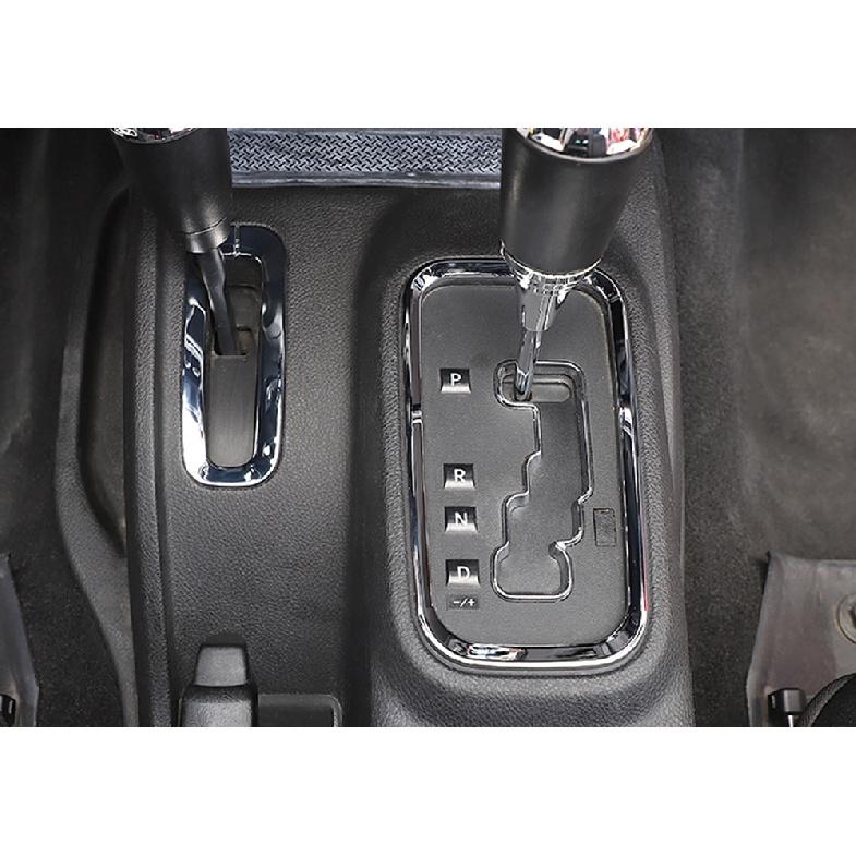 Автомобильная панель переключения передач, декоративное кольцо, накладка для Jeep Wrangler JK 2011 2012 2013 2014 2015 2016 2017, аксессуары для интерьера