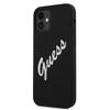 Guess Guhcp12Slsvsbw Iphone 12 Mini5,4 Czarno Biały/Black White Hardcase Silicone Vintage