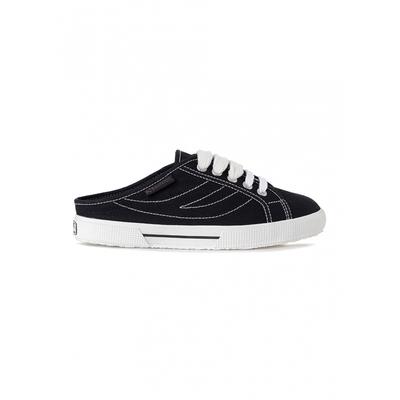 Superga S7112mw951 Superga 3061 Стежка Mule Черный Белый