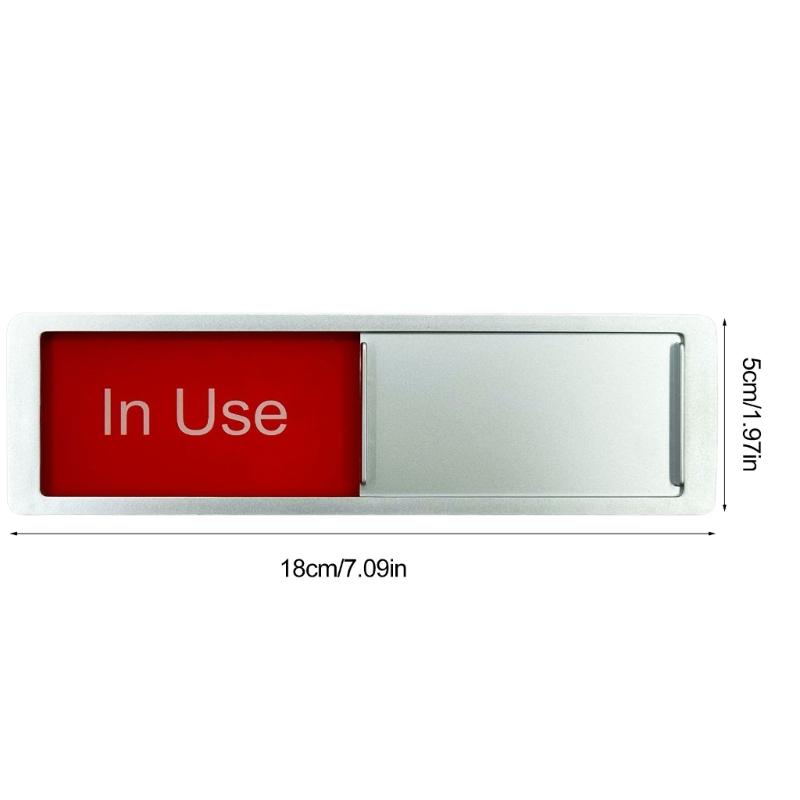 Office Signages Conference Room Display Slidings Door Sign Toilet Hotel Hospital Listing Magnetic Slider Indicators Sign