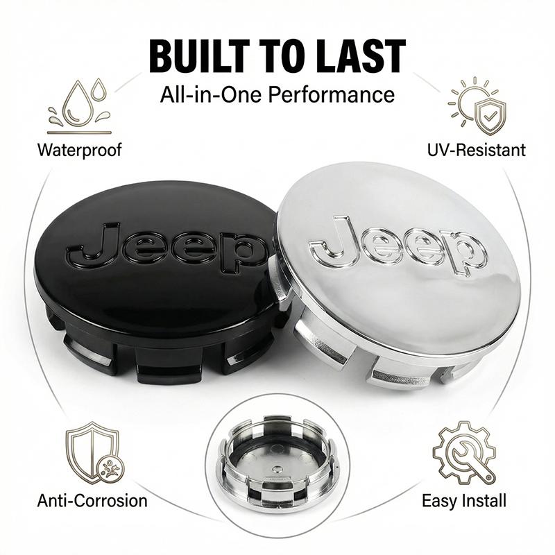 56mm Auto Wheel Center Emblem Wheel Center Hub Caps Center Covers for Jeep Renegade Compass Wrangler Patriot Grand Cherokee SRT ALN1