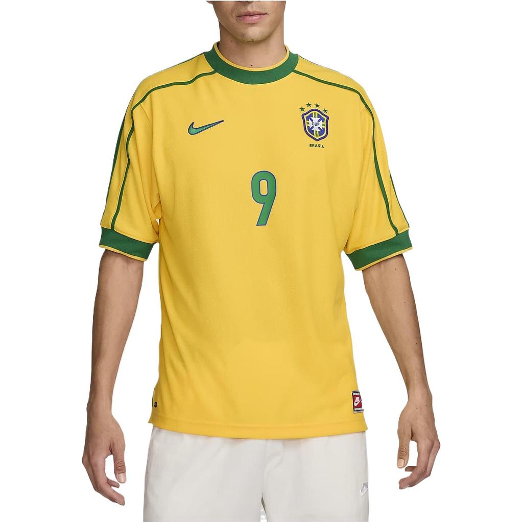 Nike Brazil 1998 Reissue Soccer Jersey Men's Pine Green/Lucky Green IB1155-741