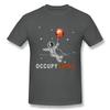 Huunisex Future Anime Clothes Design Occupy Mars 2026 Huunisex In Mars Cotton Camiseta Unisex Tshirt Fly To The Moon
