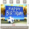 Party Backdrop Soccer Ball Decorating Indoors Outdoors Photo Booth Background Front Door Decor