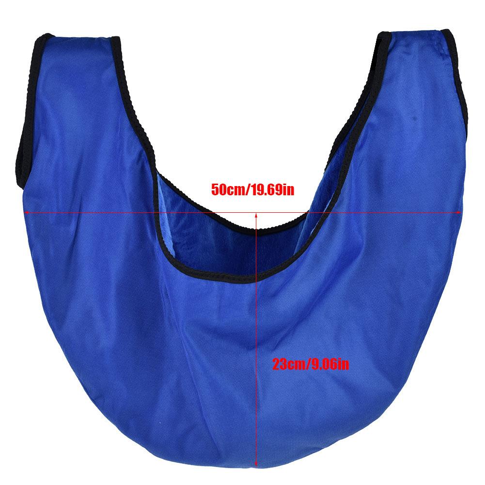 Портативный легкий мешок для чистки шаров для боулинга, сумка для переноски мячей для спортивного инвентаря, синий