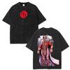 2026 New Invincible Grand Regent Thragg Unisex Washed Shirt Summer Vintage 100cotton Y2k Mens Fashion Oversize Graphic Tshirt