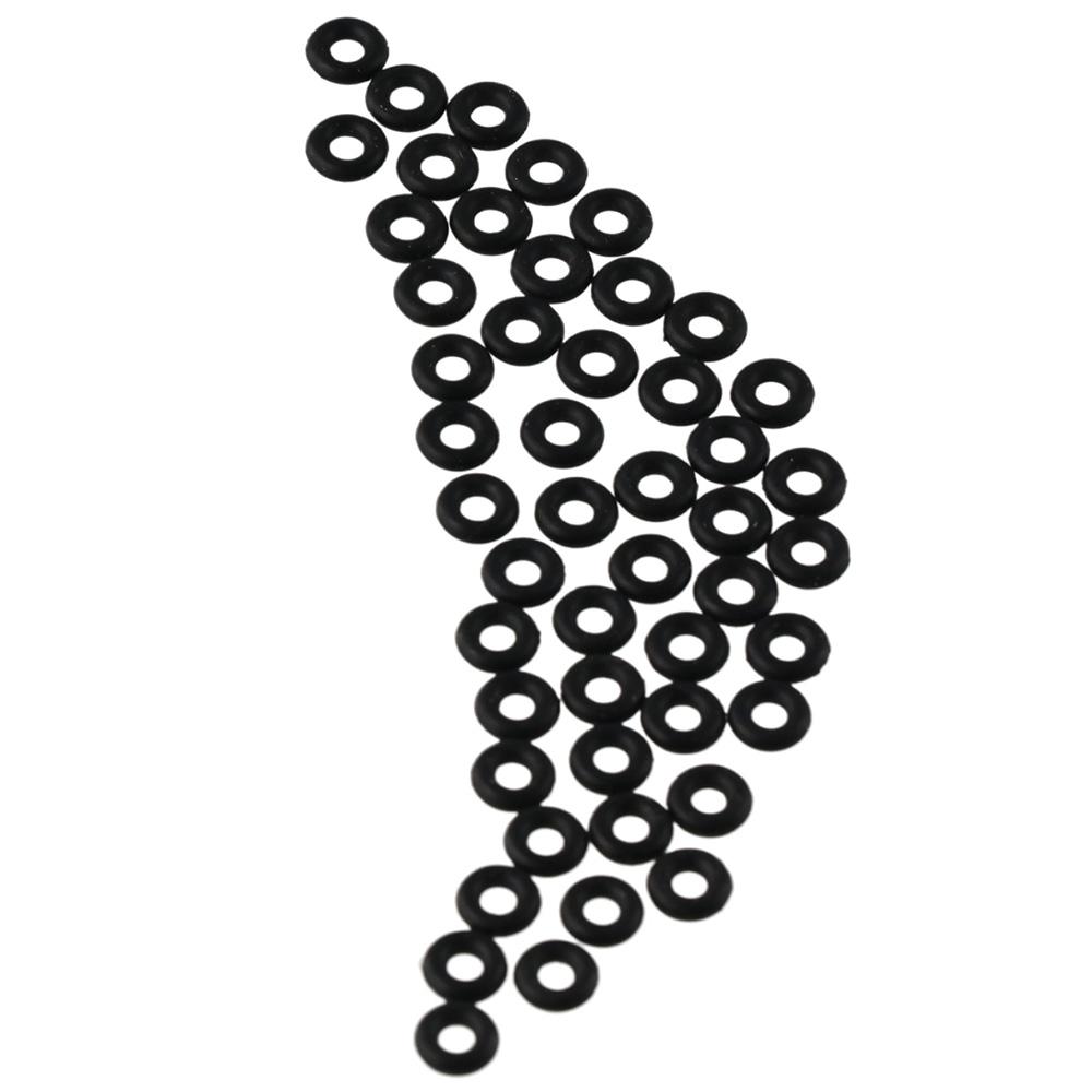 50PCS Nitrile Rubber Washer Gasket Set Black Rubber O Ring Set  Air or Gas Connections