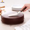 Icing Spatula, Stainless Steel Offset Cake Spatula with Wood Handle, Cake Decorating Spatula for Icing Cakes, Cheese, Pizzas