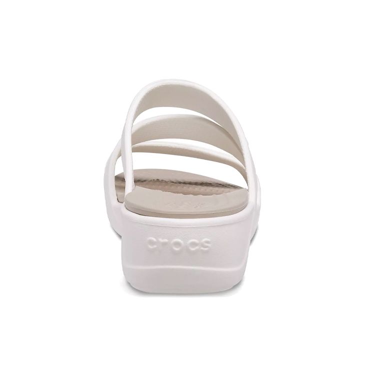 Crocs Monterey Comfortable Thick Sole Slippers Women Slippers White 206304-159