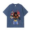 275 GSM Washed T-shirts 100% Cotton Dragon Ball V48 Android 17 Print Unisex Heavy Cotton T Shirt