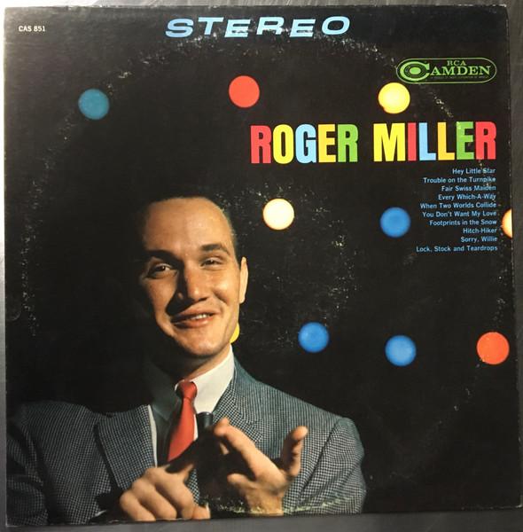 Виниловая пластинка ROGER MILLER Roger Miller CAS851 RCA Camden US Кантри/Фолк Б/у