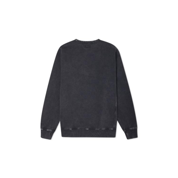 Converse Jack Purcell Pullover Crewneck Sweatshirt Asia Sizing 'Black' Men's 10021636-A02