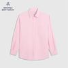 Мужская полосатая рубашка Brooks Brothers с широким воротником из чистого хлопка
