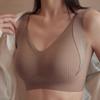 Full Cup Adjustable Bra Anti-sagging Large Size Seamless Breast-collecting Bra for Women