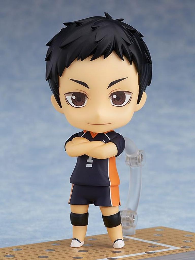 Nendoroid Daichi Sawamura Plastic Painted Action Figure Resale Haikyu!! Non-scale