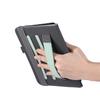 For iPad Pro 11 (2025) / (2024) Case Foldable Stand Leather Tablet Cover with Handheld Wristband