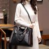 Casual Large Capacity Handbag Shoulder Bag For Women Vintage PU Leather Crossbody Bag