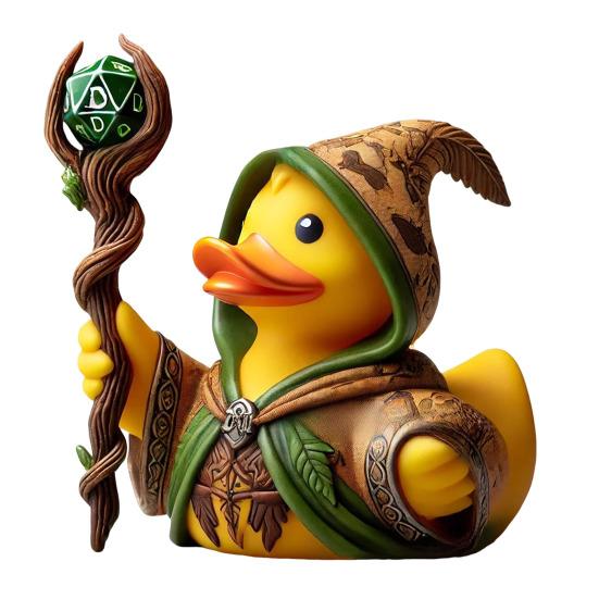 Фигурка утки-волшебника из смолы, ретро-рыцарь, настольное украшение, коллекционная ролевая утка в стиле вестерн-фэнтези для книжного шкафа, прикроватного столика