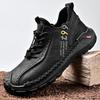 Мужская повседневная обувь Универсальная Натуральная кожа Мужская спортивная обувь Досуг Мягкая подошва Кроссовки Уличная Мужская Обувь для трекинга Кроссовки
