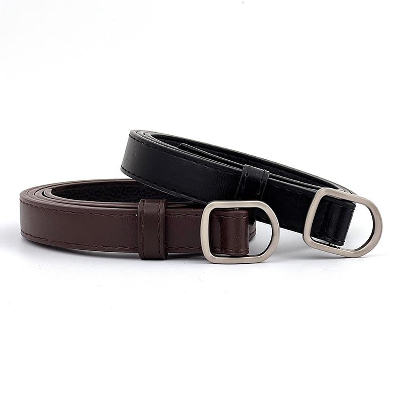 Youth Style Girls Non Perforated Belt Student Slim Versatile Korean Fashionable