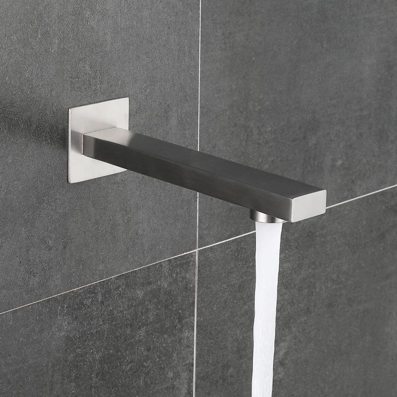 304 SUS Комплект тропического душа Настенный Потолочный кронштейн Смеситель Водная система Матовое золото/Черный Тропические душевые смесители для ванны