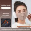 Women's High-Value Mask: 2025 Autumn/Winter Velvet Thickened Windproof Face Mask with Ear Protection and Anti-Freeze Earmuffs