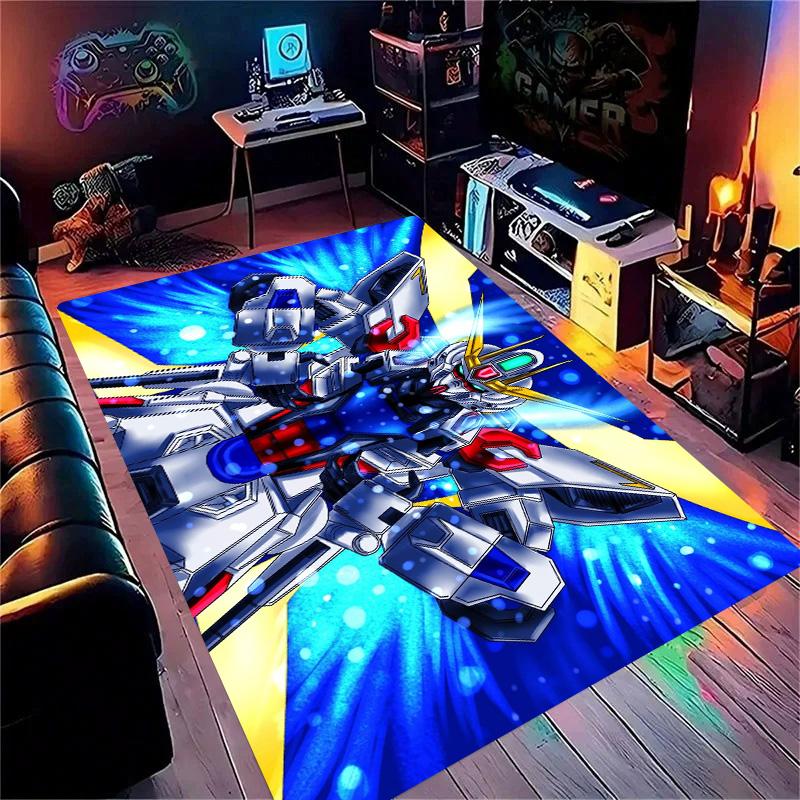 G-Gundam-m Мультяшный Робот Подарок Ковер Коврик для Спальни Гостиной Дома Декор Дивана Дети Игровая Декорация Напольный Коврик