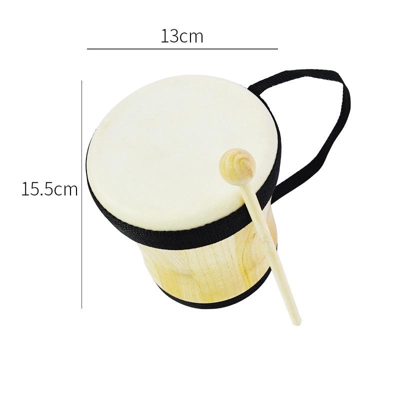 Детские музыкальные инструменты Орфа: Треугольник, Кастаньеты, Маракасы, Бубен, Деревянные бруски, Тарелки