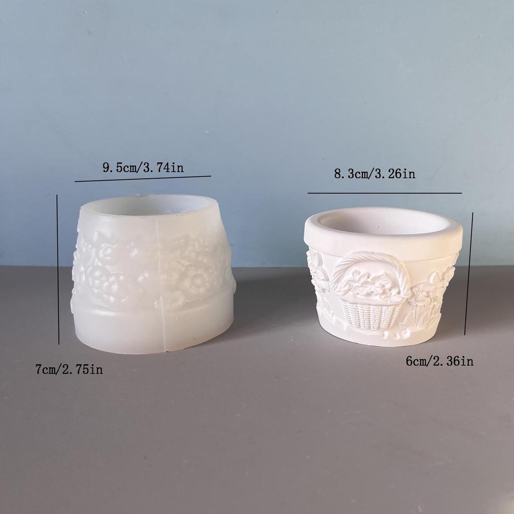 Форма для цементного горшка Гибкая силиконовая форма Сова Форма для ароматических свечей Высокое качество Для художественного творчества Домашний декор Поделки своими руками