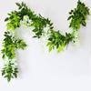 180cm Fake Ivy Wisteria Flowers Artificial Plant Vine Garland for Room Garden Decorations Wedding Arch Baby Shower Floral Decor KTY