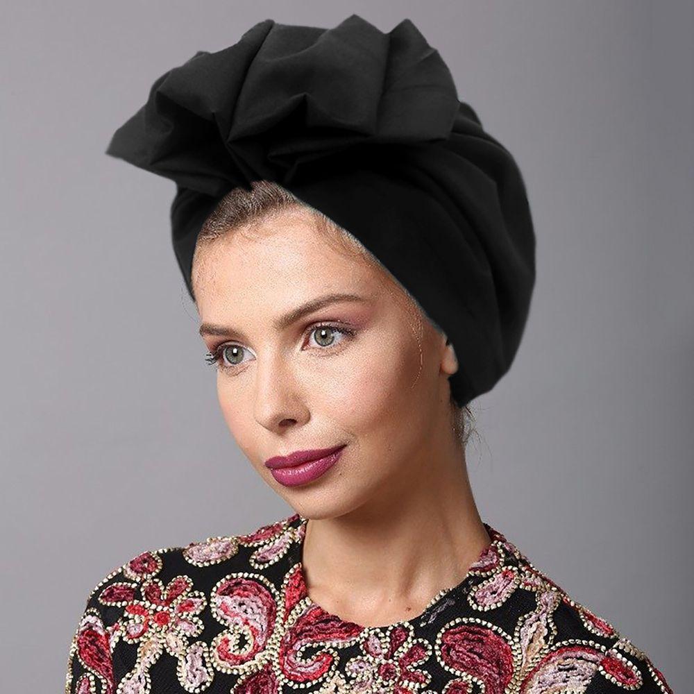 Loss Headscarf Beanie Cap Headwrap Cancer Chemo Cap Muslim Hijab Bonnet Turban African Head Wraps