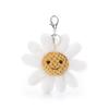 Apricot Lamb Daisy Flower Cute Soft Keychain Plush Perfect for Boys and Fits Kids Backpacks and 13cm Toy, Girls, Purses,
