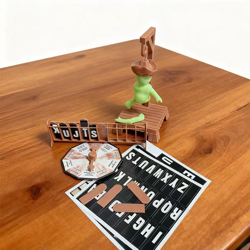 Нетоксичные Магнитные игры Веселый висельник для детей Настольные игры Тайна Угадай слово до того, как Хэнк упадет Подвешивание с куклой Настольная игра для путешествий