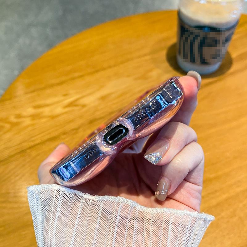 Прозрачный чехол для телефона с мультяшным 3D медведем для iPhone 14 13 12 11Pro Max XS Max XR X ярких цветов, силиконовый противоударный мягкий чехол