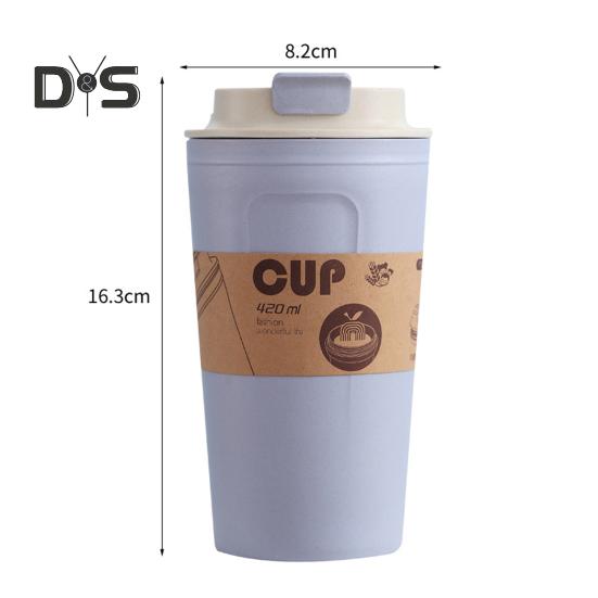 Кофейная чашка, не содержащая бисфенола А, портативное волокно, устойчивая кружка для путешествий