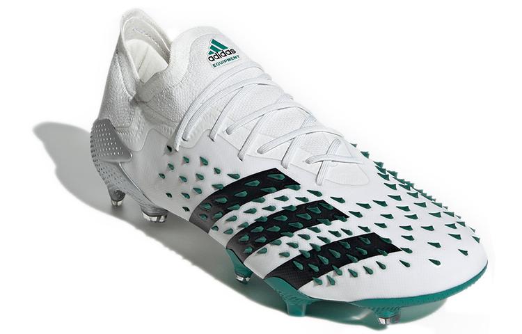 adidas Predator Freak.1 L Fg Eqt Футбольные Спортивные Обувь Белый/Зеленый/Черный GW0749