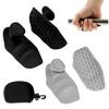 1 Pair Silicone Workout Grips Men Women Non-slip Fingerless Gym Gloves Pull-Up Bodybuilding Weight Lifting Deadlifts Hand Protection Grips