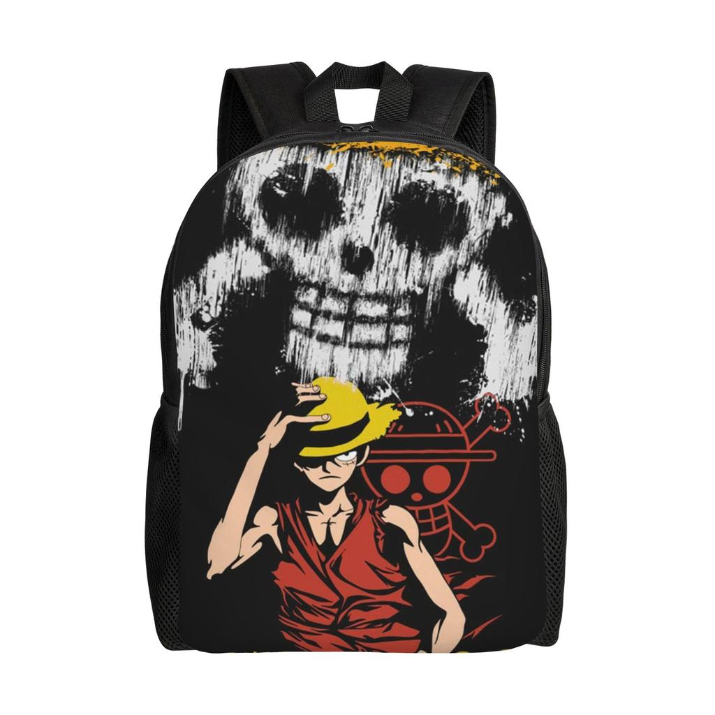 Рюкзак One Piece ACE для мужчин и женщин, крутой, для старшей школы, на каждый день, с карманом для ноутбука, на плечо