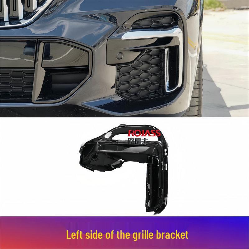 BMW X5 Front Bumper Grille Chrome Fog Light Air Vent Cover Trim