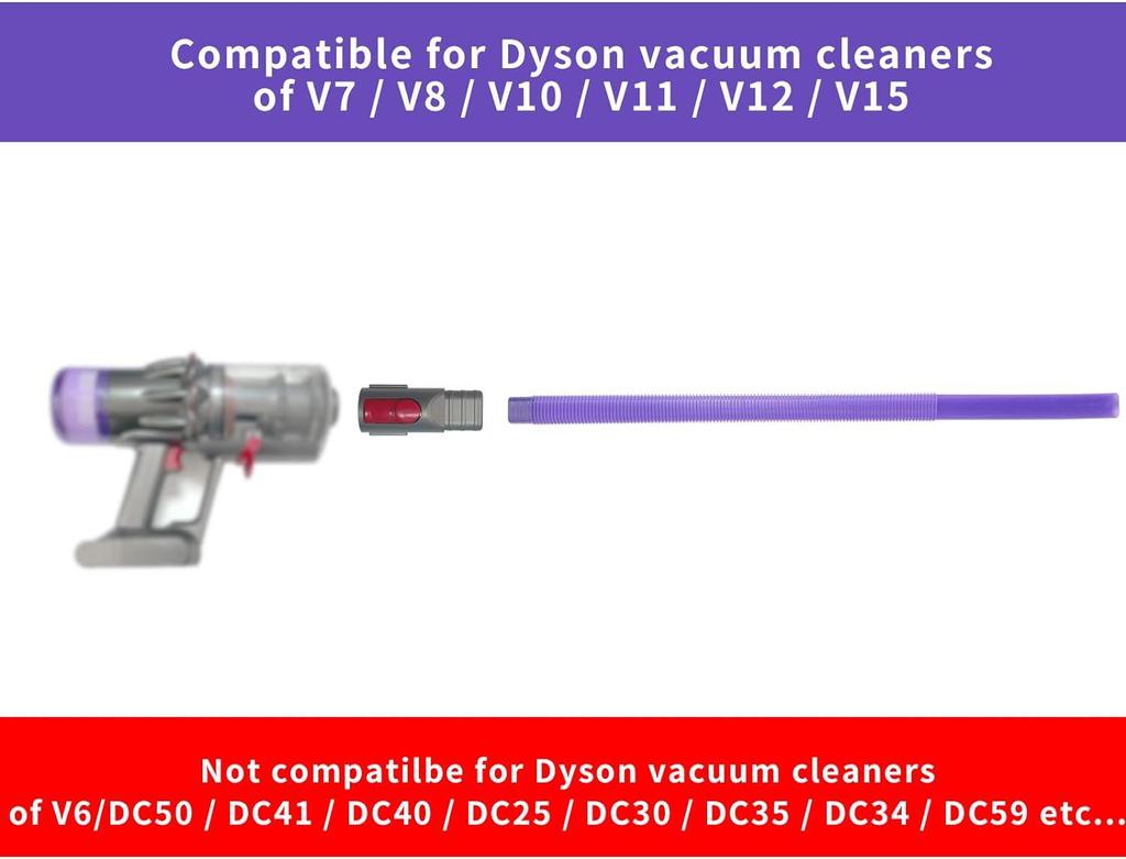 Совместимый соединительный шланг для пылесосов Dyson V6-V15