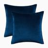 Home Decoration Edge Velvet Waist Pillow Cushion Cover Super Soft Plush Hotel Sofa Pillow Cover