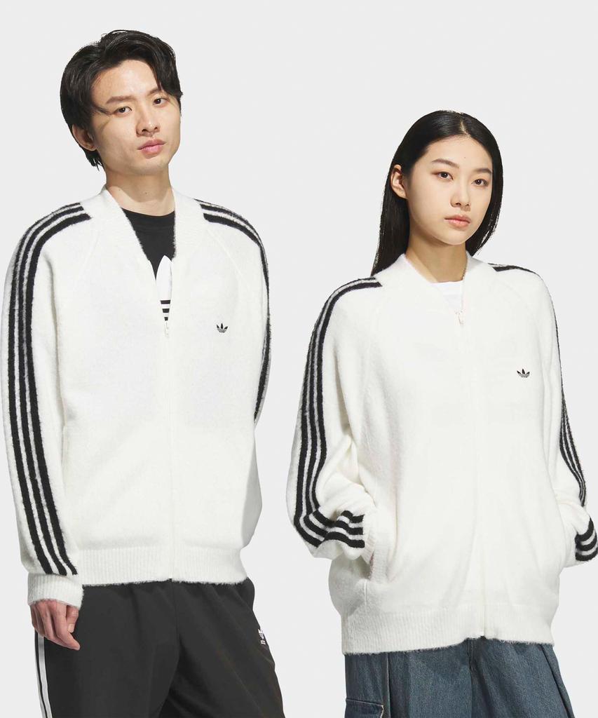Adidas Knit Superstar Track Top - White / Kd9397