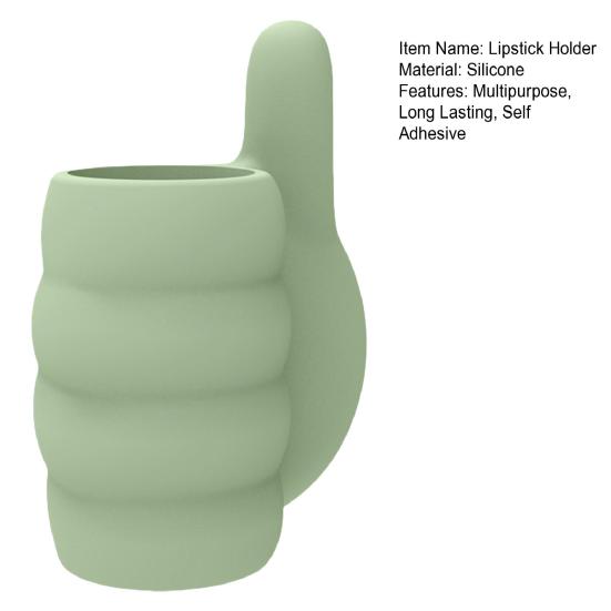 Автомобильная подставка для помады, держатель для хранения, расширяемая конструкция, универсальная посадка, простая установка, самоклеящийся органайзер для бальзама для губ