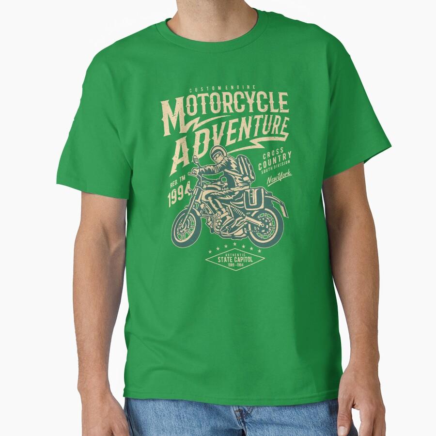 MOTORCYCLE ADVENTURE Classic T-Shirt