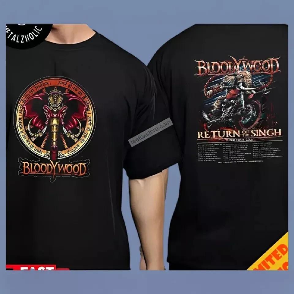 Bloodywood Return Of The Singh Tour 2025 Концертная футболка
