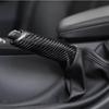 Для моделей BMW с ручным тормозом, накладка на рукоятку ручного тормоза, отделка, настоящее углеродное волокно, черный, 1 шт.