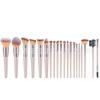 33-Piece Soft Makeup Brush & Beauty Sponge Set - Includes Eyeshadow & Foundation Brushes