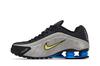 Men's Sneakers Nike Shox R4 Brazil Black/Canaray/Metallic Pewter/Light Photo Blue/White